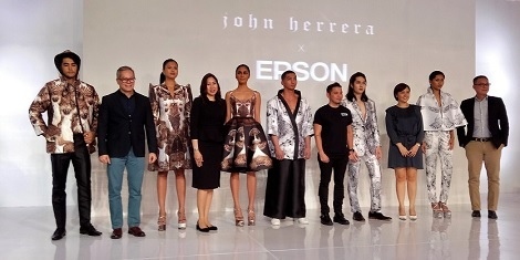 John Herrera & Epson team up for London Fashion Week