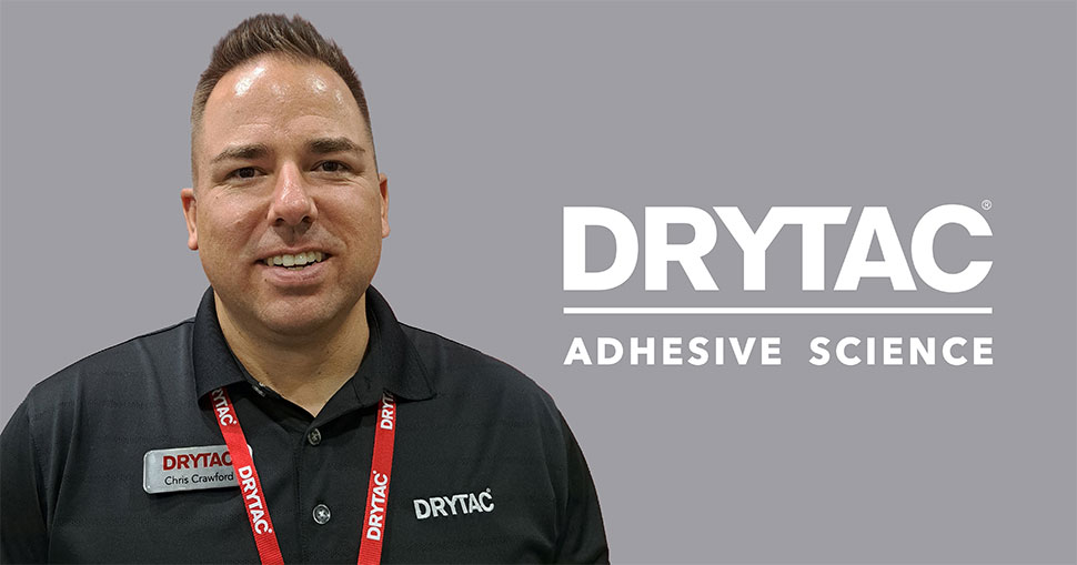 Drytac appoints Chris Crawford as Territory Sales Manager for Southwest US.