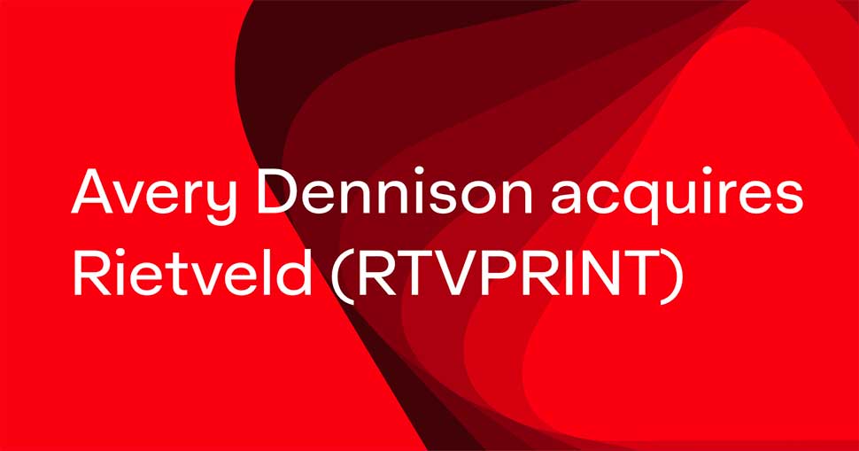 The acquisition of Rietveld (RTVPRINT), a full service provider of embellishment solutions and application and printing methods for performance brands and team sports, advances the company’s strategy to drive growth in external embellishments.