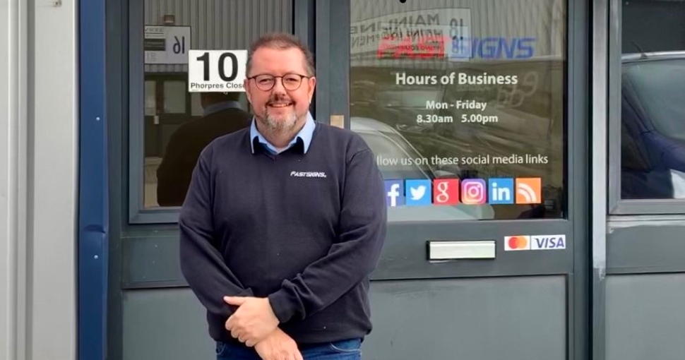 Signage and visual communications specialist, FASTSIGNS Peterborough, is celebrating a strong year of successes.