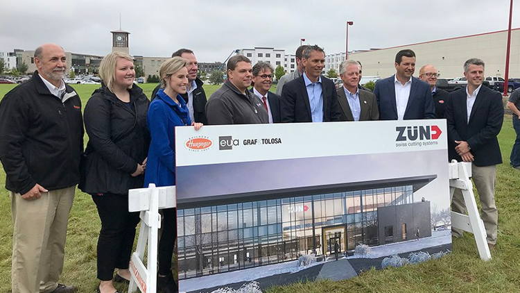 Zund America Breaks Ground on New North American Headquarters.