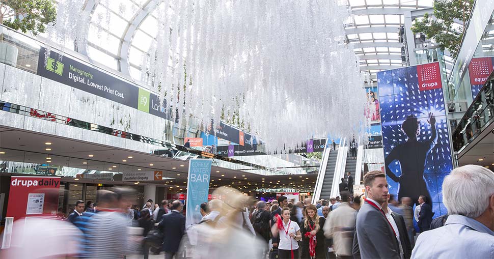 drupa in Düsseldorf: The prime-time event for the global printing industry from 28 May to 07 June 2024.