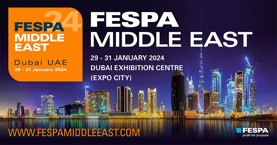 Inaugural FESPA Middle East 2024 to bring together leading global suppliers and regional distributors.