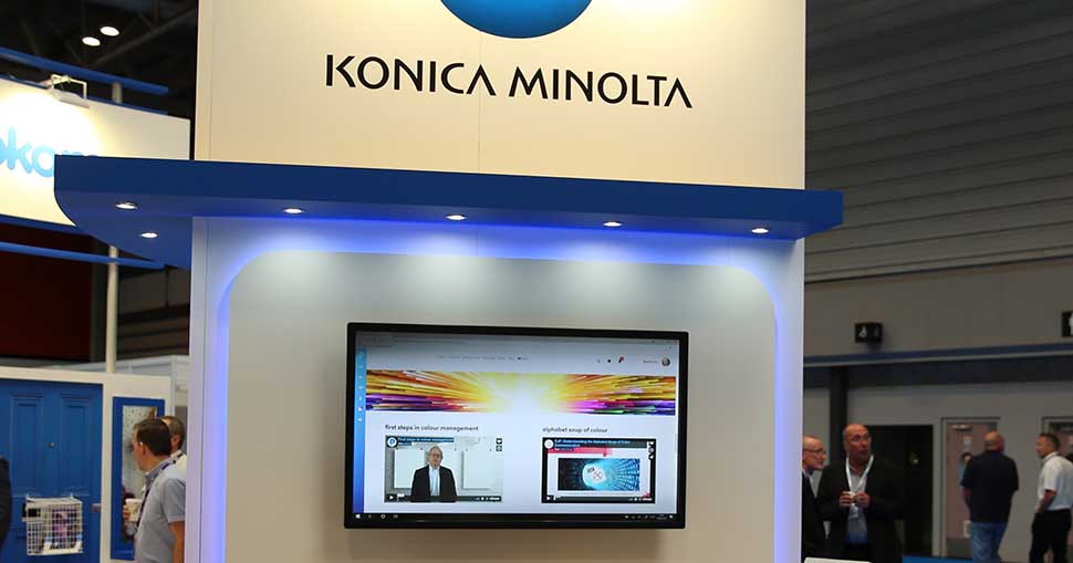 Konica Minolta commits to UK’s leading industry event The Print Show.