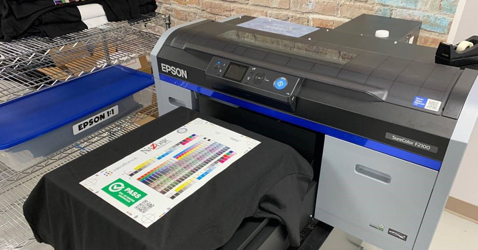 Nazdar's technical service group demonstrates that three different DTG printers can all achieve a G7 qualified print.