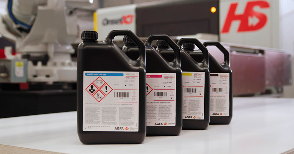 Agfa announces new inkjet ink developments for its Onset and Avinci inkjet printers.