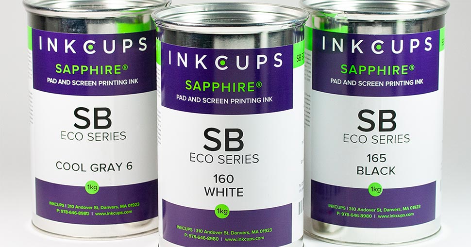 Inkcups receives GOTS Certification on Four Inks from the SB Eco Series Line.
