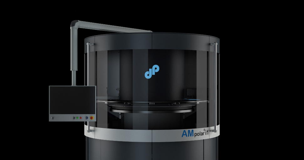DP Polar launches latest additive mass manufacturing 3D printer at Formnext, featuring Xaar printheads.