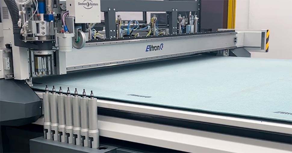 Elitron are set to demonstrate their latest multi-function cutting system platform at FESPA.