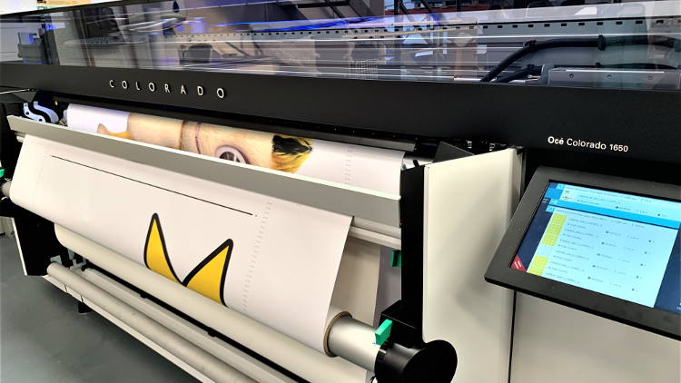 First in the UK – Multiprint Solutions installs brand new Océ Colorado 1650 printer.
