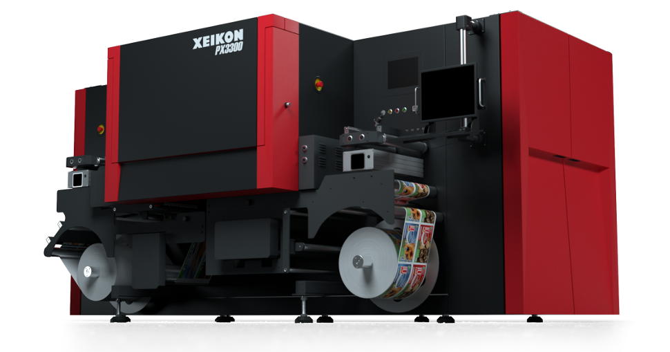 Xeikon PX2200 and Xeikon PX3300 UV inkjet presses take label portfolio to the next level.