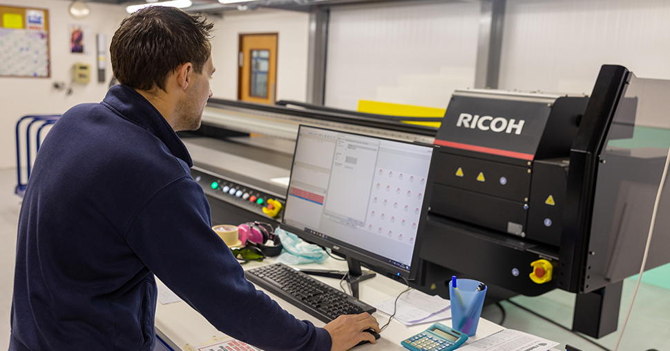 Yorkshire-based Inprint Colour offers insight into how Ricoh printer has helped it keep up with surge in demand for safety signage.