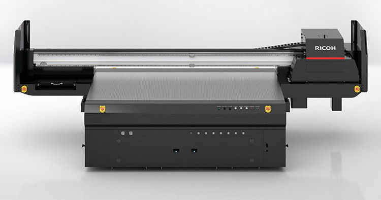 Ricoh Canada installs Pro TF6250 wide format UV LED printer within Ryerson's Creative Technology Lab at FCAD.
