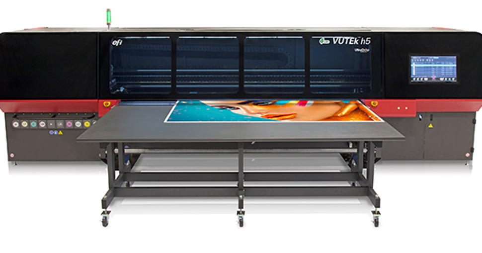 EFI VUTEk h5 UV LED Printer Boosts Schiele Group’s Speed and Efficiency.