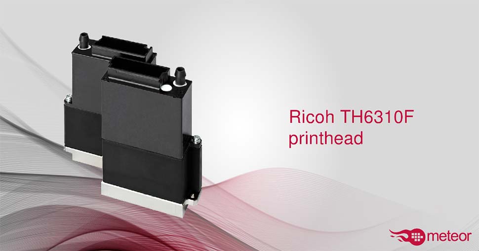 Meteor builds upon Ricoh alliance with support for TH6310F printhead.
