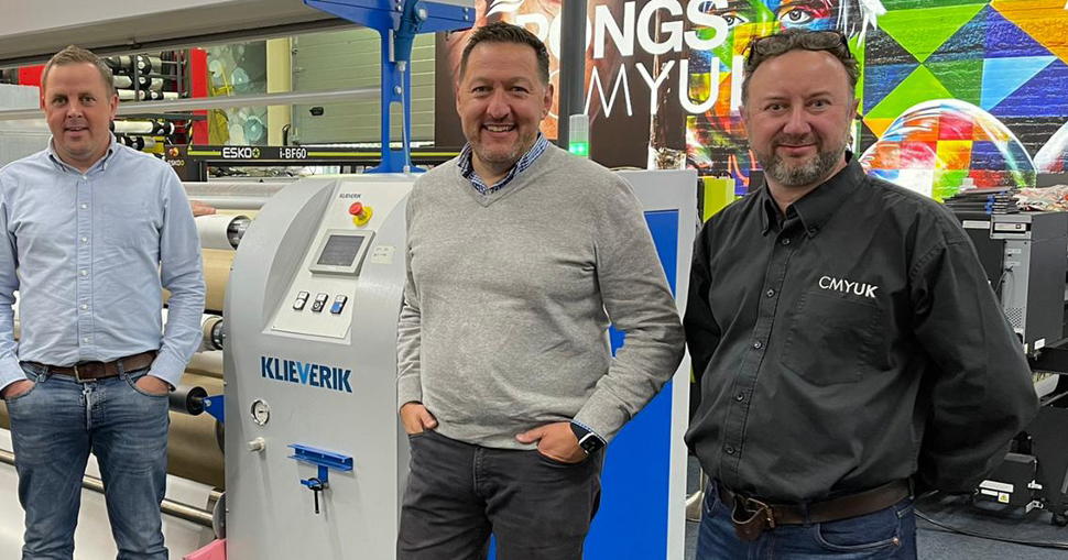 Ottimo Digital invests in a Klieverik GTC series calender press from CMYUK.