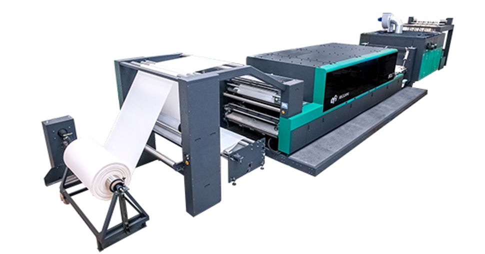 The world’s fastest digital textile printer, the EFI Reggiani BOLT, delivers even higher image quality.