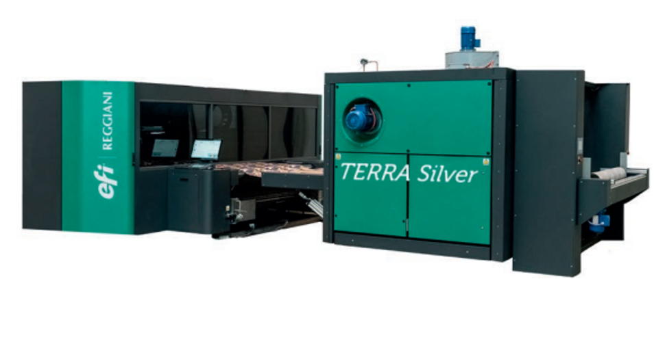 EFI Reggiani TERRA Silver makes debut at Fespa Global Print Expo 2021 for a short, smart and green process.