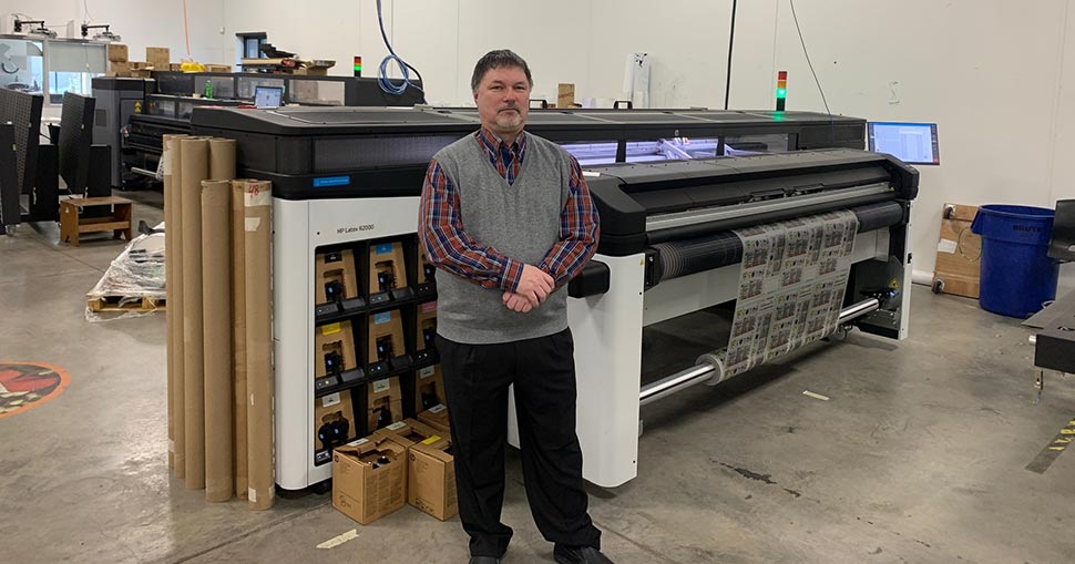 Express Image expands with installation of versatile HP Latex R2000 printers.