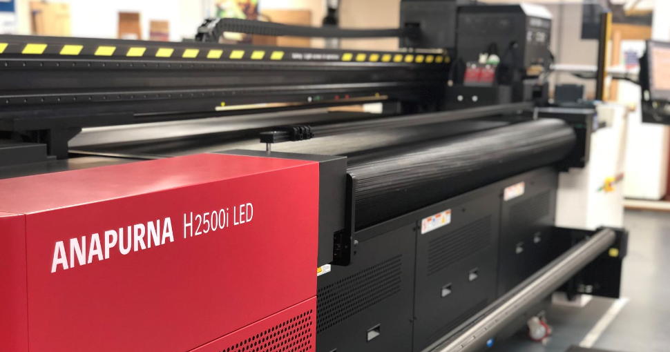 House of Flags invests in ‘out of this world' Agfa Anapurna H2500i LED in move to diversify product range.