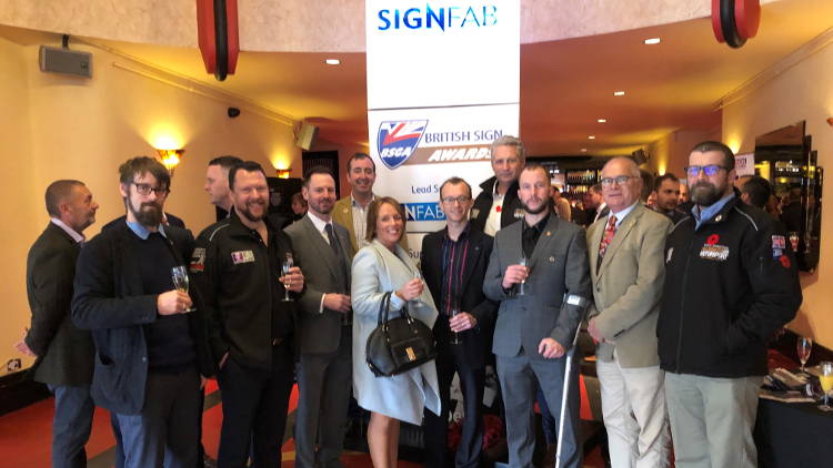 Roland Users Celebrate Their Craft at the 2018 British Sign Awards.