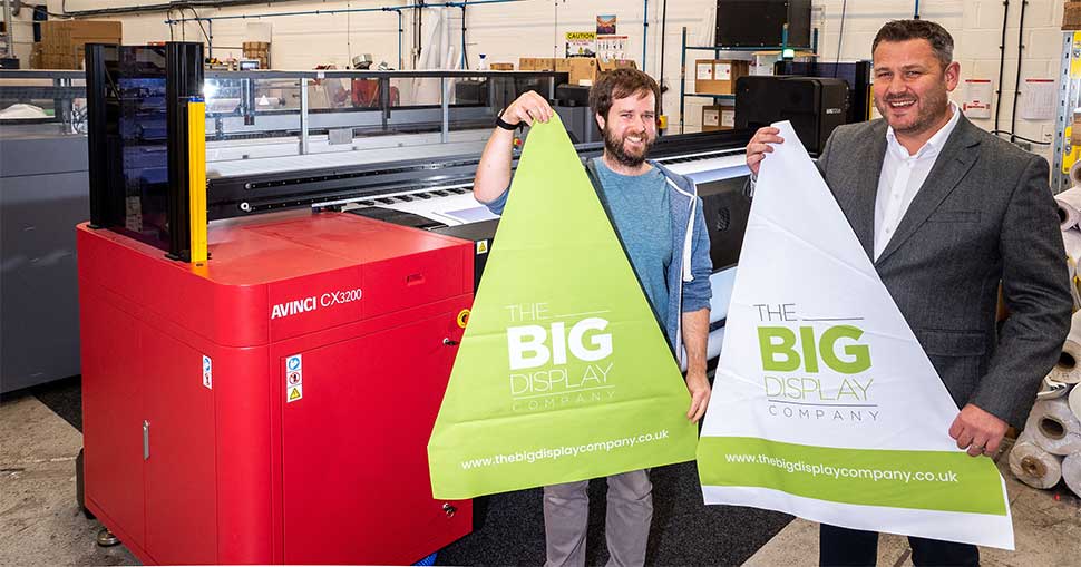 The Big Display Company have taken receipt of their new Agfa Avinci CX3200 Dye Sublimation printer.