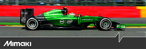 Caterham F1 Livery Mimaki