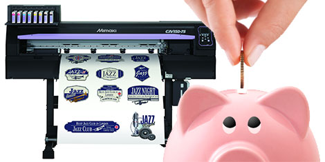 mimaki CJV150 75 printer cutter