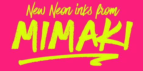 mimaki neon fluorescent ink