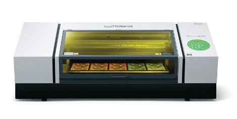 Roland DG's new VersaUV LEF-300 flatbed printer