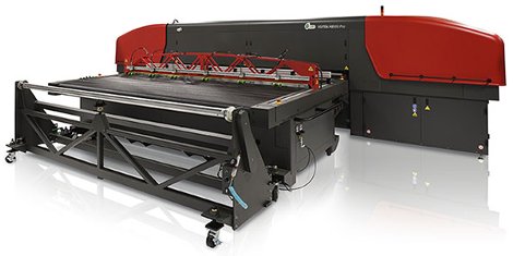 EFI VUTEk HS100 Pro hybrid roll/flatbed press