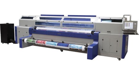 MTEX showcasing its MTEX 5032HS printer at Sign & Digital UK, it's first UK appearance