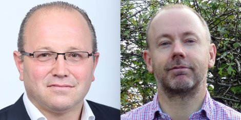 WTiN Managing Director, Mark Jarvis (left), and Tim Phillips, Managing Director of IMI Europe.