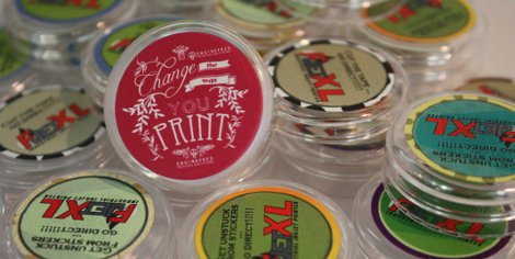 Example of product printing by EPS machines