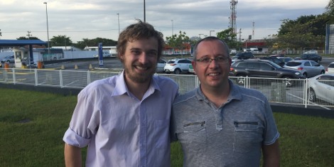 Leandro Zandoná (SEOX) and Gadi Kovarsky (Taopix)