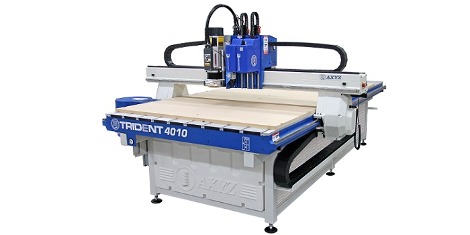AXYZ has announced that it will showcase Trident, a hybrid combined CNC routing and print finishing system