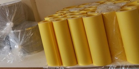 Rolls of Lampshades Processed on the DYSS X5