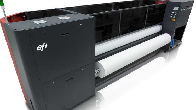 EFI developed its new VUTEk FabriVU series using the advanced technology knowledge base that EFI Reggiani – a global leader in industrial textile imaging – has established over the past 70 years.