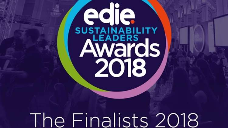 Avery Dennison named as a finalist in the 2018 edie Sustainability Leaders Awards.
