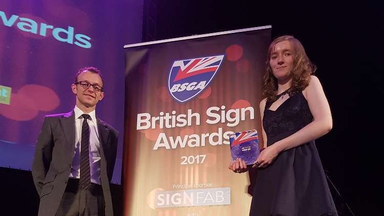 The sponsorship of the BSGA Young Signmaker of the Year award demonstrates Roland DG’s dedication to the development and education of the print industry.