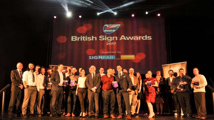 All the winners at this year’s British Sign Awards.
