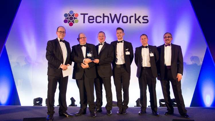 Xaar picked up its “Manufacturing Site of the Year” award from BBC technology correspondent Rory Cellan-Jones.