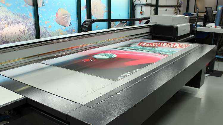 Visitors to Spandex's Open House on 6th and 7th December 2017, at its premises in Bristol, will be able to see the swissQprint Impala LED printer in action.