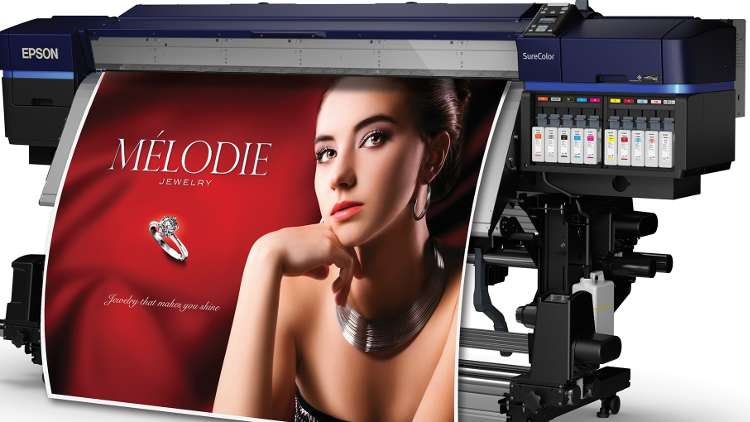The latest investment is in an Epson SC-S80600, 64-inch solvent printer.