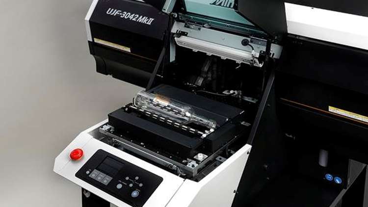 Mimaki's UJF-3042MkII is just one of the machines it will have on show at PSi 2018.