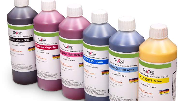 Nazdar NDT600 Series inks are suitable for a wide range of applications.