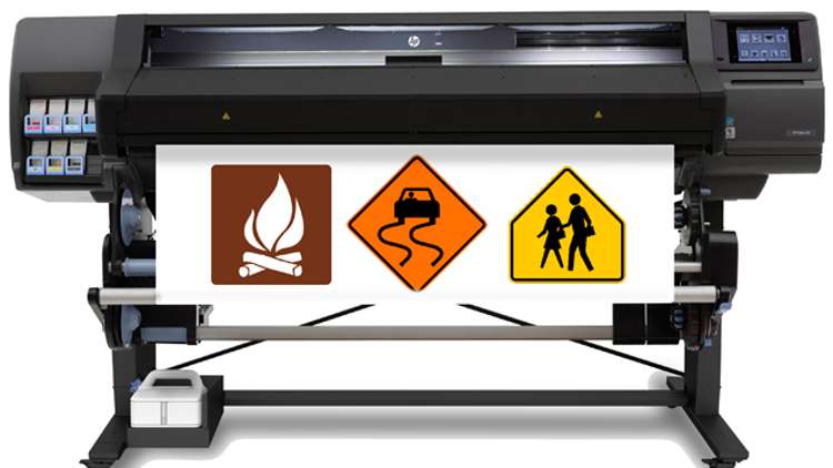 With six built-in ASTM spot colors, FlexiPRINT Authorized 3M Traffic Edition offers capability to seamlessly enter new markets.