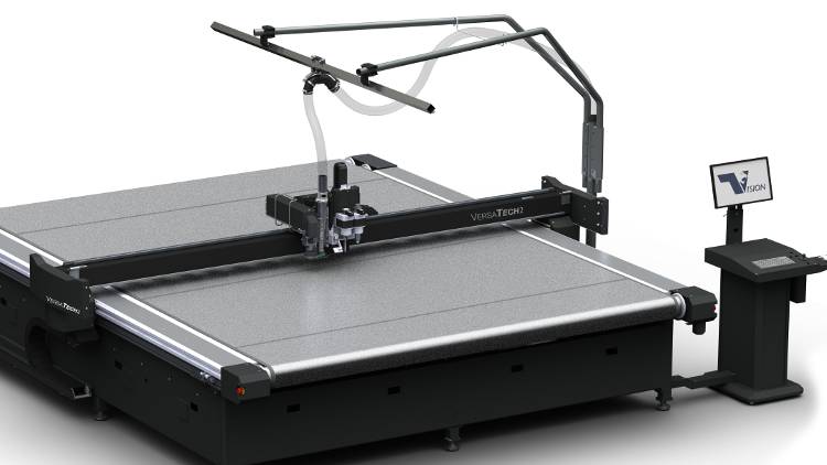 MCT’s New VersaTech2 Flatbed Laser Only Solution Breaks Price Barriers for Fabric Finishing.