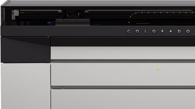 A team of professionals will be providing insights and advice to visitors with live-running technology including the Océ Colorado 1640, the first 64" UVgel roll-to-roll printer.