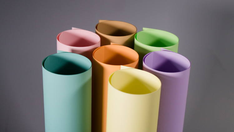 The Xerox Premium NeverTear range is currently available from Antalis in 14 vibrant colours including pastel hues.